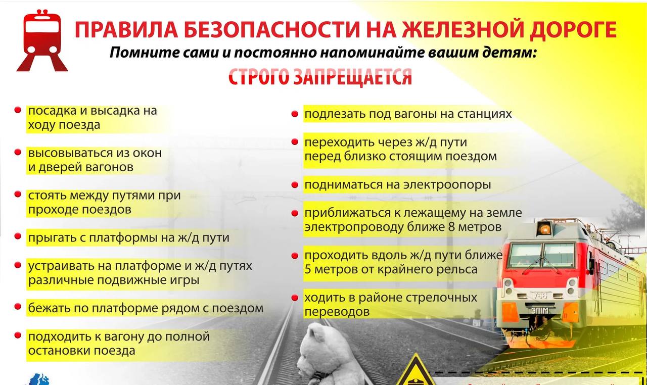 Правила безопасности на Ж/Д